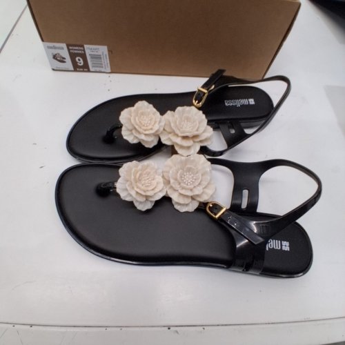 WOMEN'S MELISSA SOLAR SPRINGTIME SANDAL - SIZE 9 - BLACK (STYLE: 1984148) image 2