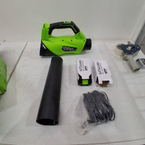 MTKOALA CORDLESS LEAF BLOWER - 20 V - GREEN/BLACK (MODEL:LB-8199) image 2