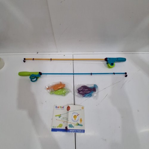 6PC BATTAT PLAY ROD & REEL, MAGNETIC FISHING SET - 3+ YEARS - MULTICOLOR (MODEL:‎BT2624C1Z) image 2