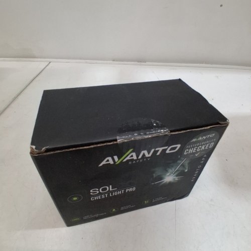AVANTO SAFETY SOLX1 CHEST LIGHT PRO - 500LM - 2 LIGHT MODES - BLACK image 3