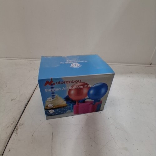 ELECTRIC CORDED BALLOON AIR PUMP - PINK/BLUE image 4