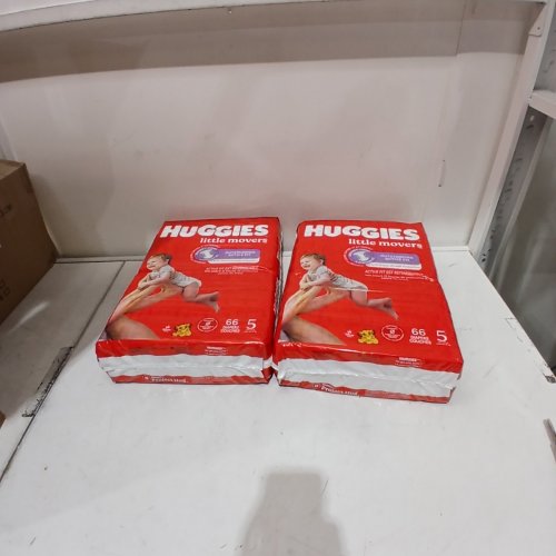 132PK HUGGIES LITTLE MOVERS DIAPERS - SIZE 5 (27+LBS) - DISNEY BABY LION KING (MODEL: 56316) image 2