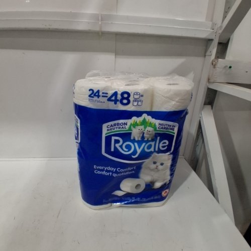 24PK ROYALE DOUBLE ROLL TOILET PAPER - 2PLY image 2