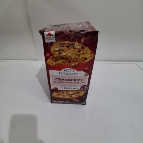 17PK NONNI'S THINADDICTIVES THIN COOKIES - 25G - CRANBERRY ALMOND image 4