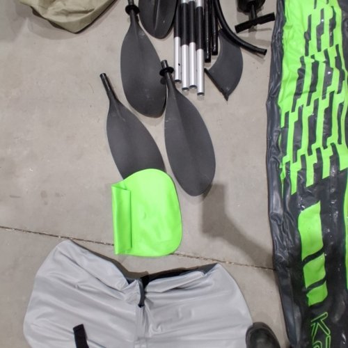 INTEX K2 CHALLENGER 2-PERSON INFLATABLE KAYAK - GREEN (MODEL: 68306NP) image 5