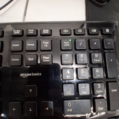 AMAZON BASICS MOUSE & KEYBOARD BUNDLE WIRED - BLACK (MODEL: B00B7GV802) image 2