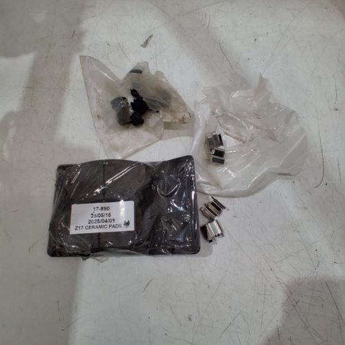POWER STOP Z17 EVOLUTION PLUS CERAMIC BRAKE PADS AND HARDWARE - FRONT - FITS VARIOUS (2001-2005) MAZDA MIATA - BLACK (MODEL: 17-890) image 2
