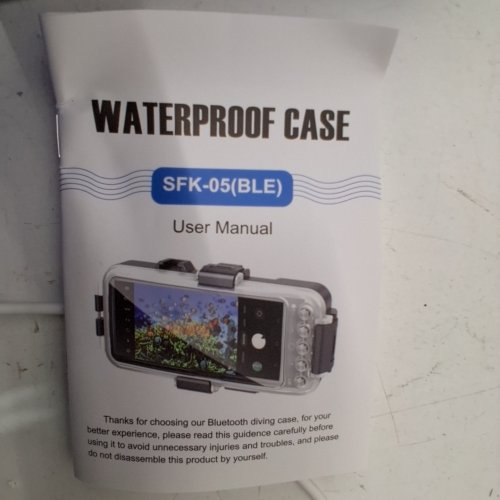 PROFESSIONAL DIVING WATERPROOF PHONE CASE - COMPATIBLE WITH 4.7"-6.9" SMARTPHONES - BLACK (MODEL: SFK-05 (BLE)) image 3