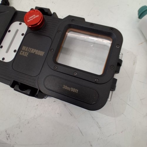 PROFESSIONAL DIVING WATERPROOF PHONE CASE - COMPATIBLE WITH 4.7"-6.9" SMARTPHONES - BLACK (MODEL: SFK-05 (BLE)) image 7
