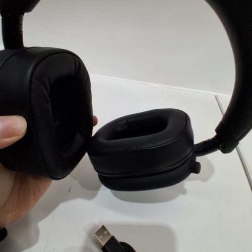 IKT ACTIVE NOISE CANCELLING HEADPHONES - BLACK (MODEL:LE821 ANC) image 4