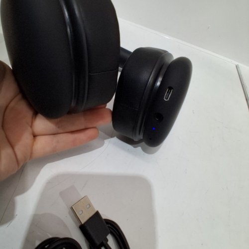 IKT ACTIVE NOISE CANCELLING HEADPHONES - BLACK (MODEL:LE821 ANC) image 5