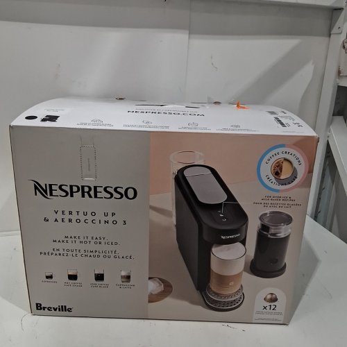 NESPRESSO VERTUO NEXT COFFEE AND ESPRESSO MACHINE BY DE'LONGHI - ‎227G- MATTE BLACK - (MODEL: ENV120BM) image 8