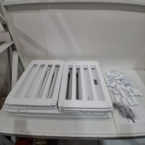GUPAMIGA 9-PANEL SUPER STRONG PLASTIC - 45.3"X59" - WHITE (MODEL: PLP-WL071-11) image 2