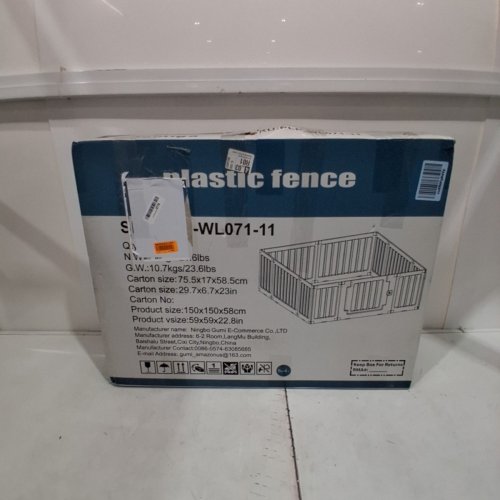 GUPAMIGA 9-PANEL SUPER STRONG PLASTIC - 45.3"X59" - WHITE (MODEL: PLP-WL071-11) image 4