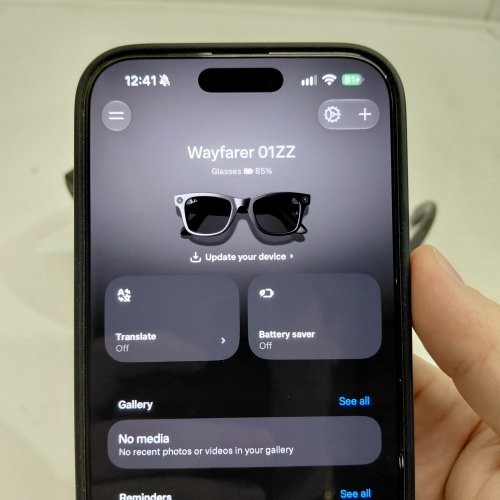 RAY-BAN META WAYFARER GEN 2 SMART GLASSES SIZE 53 - MATTE BLACK WITH TINTED LENSES (MODEL: RW4012) image 2