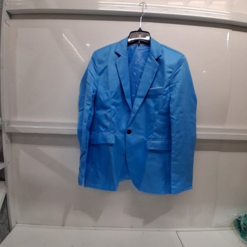 MENS SINGLE BUTTON SUIT BLAZER - XXL - BLUE image 2