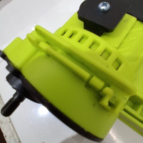 LAYUNI 3-IN-1 ADJUSTABLE LENGTH ELECTRIC WEED WHACKER, TRIMMER, AND LAWN MOWER - 20V - GREEN (MODEL: LY-050) image 5