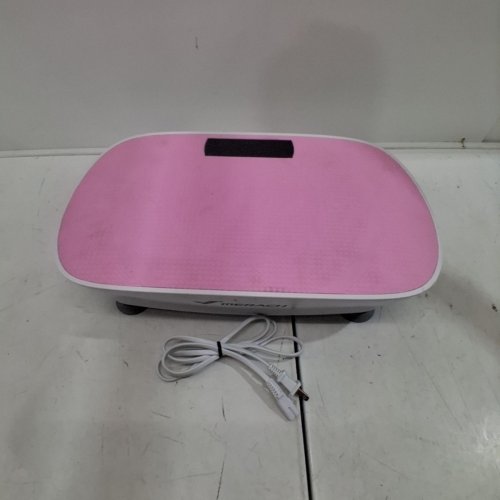 MERACH VIBRATION PLATE EXERCISE MACHINE - 300 LB MAX/CAP - PINK/WHITE (MODEL: ‎MR-2398P1) image 6