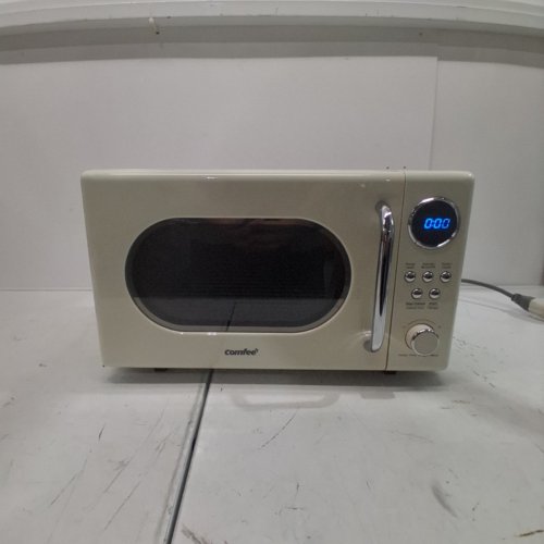 COMFEE RETRO COUNTERTOP MICROWAVE OVEN - 0.7 CU. FT - 700W - APRICOT (MODEL: CMO-AM20CK(AT) image 6