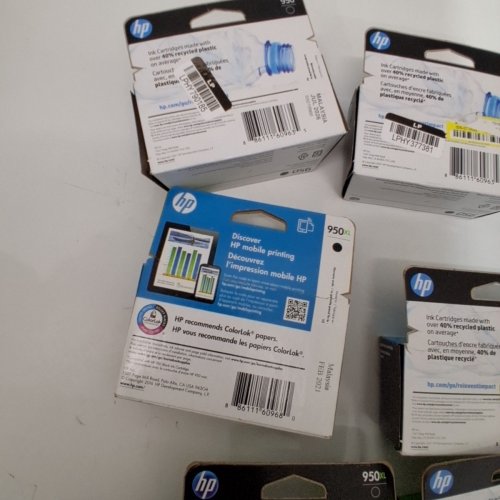 10 *EXPIRED* ASSORTED HP 950/950XL INK CARTRIDGES FOR SELECT OFFICEJET AND OFFICEJET PRO PRINTERS - HIGH YIELD AND STANDARD BLACK (MODEL: CN049AN/CN045AN) image 4
