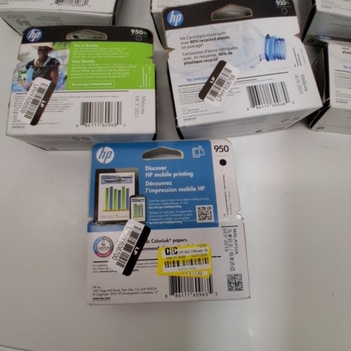 10 *EXPIRED* ASSORTED HP 950/950XL INK CARTRIDGES FOR SELECT OFFICEJET AND OFFICEJET PRO PRINTERS - HIGH YIELD AND STANDARD BLACK (MODEL: CN049AN/CN045AN) image 5