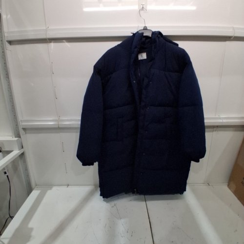 AMAZON ESSENTIALS WOMENS OVERSIZED LONG PUFFER JACKET - 2XL - NAVY BLUE (STYLE: AEW3028F23) image 3