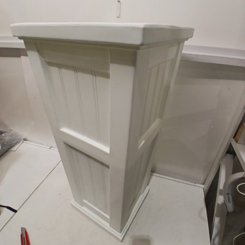 MAYNE CAPE COD TALL PLANTER - 32" TALL - WHITE (MODEL: MP4843W) image 3