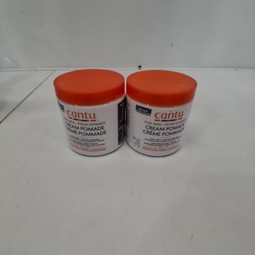 2 CANTU FOR MEN FLEX HOLD CREAM POMADE - 12 OZ EACH image 3