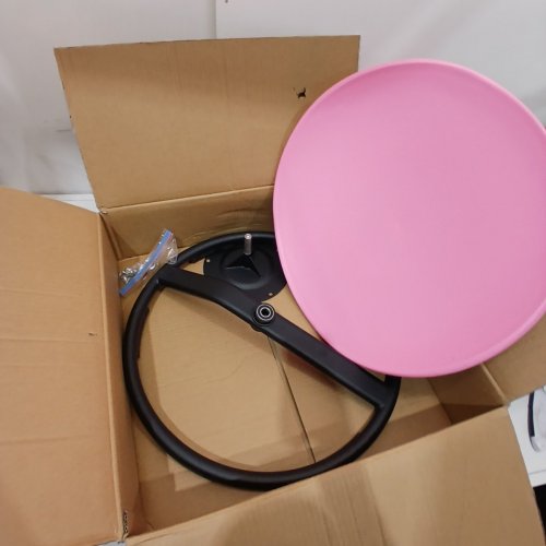 ZHENX SPINNING CHAIR FOR AUTISTIC KIDS, AUTISM TODDLERS & ADHD CHILDREN - 21.6" X 9.4" - PINK image 3