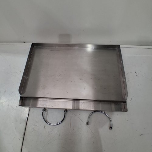 ONLYFIRE UNIVERSAL STAINLESS STEEL RECTANGULAR GRIDDLE - 23" X 16" - SILVER (MODEL: FI-BGG8201-SS) image 2