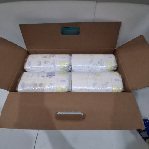 116PK PAMPERS SWADDLERS DIAPERS - size 4 image 2