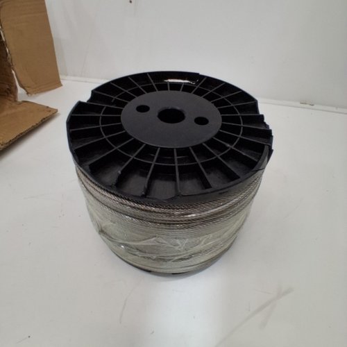 T316 MARINE GRADE STAINLESS STEEL CABLE - 1000FT - 1/8" - 7 X 7 - SILVER image 3