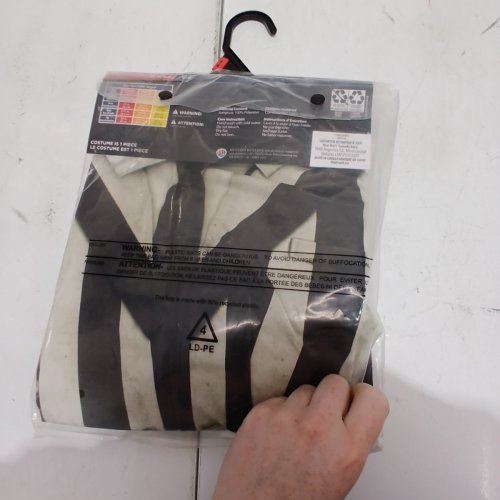 BOYS RUBIES BEETLEJUICE COSTUME - SMALL (4-6) - WHITE/BLACK (STYLE: 1001534) image 3