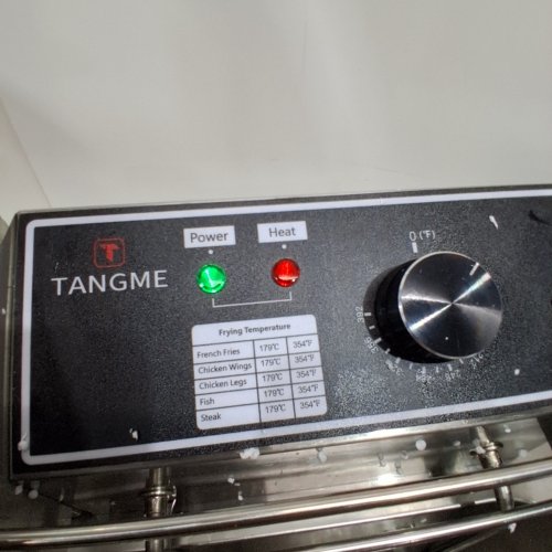 TANGME DOUBLE ELECTRIC COUNTERTOP FRYER - 22 L - STAINLESS STEEL (MODEL: 82) image 5