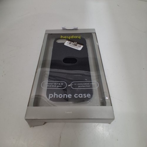 HEYDAY SILICONE CASE FOR IPHONE 7/8/SE (2ND/3RD GEN) - BLACK image 2
