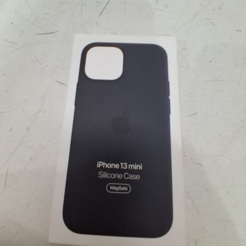 APPLE SILICONE MAGSAFE CASE FOR IPHONE 13 MINI - MIDNIGHT BLACK (MODEL: A2705) image 2