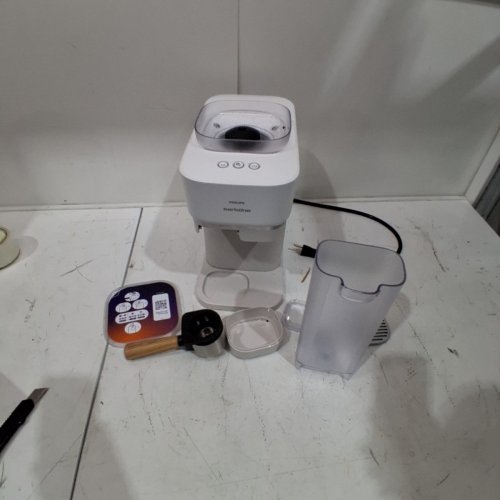 PHILIPS BARISTINA AUTOMATIC ESPRESSO MACHINE WITH BUILT-IN GRINDER - WHITE (MODEL: BAR302/20) image 3