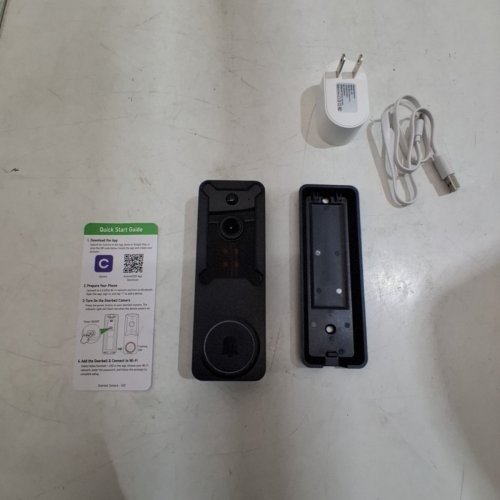 WI-FI DOORBELL CAMERA WITH AI HUMAN DETECTION, 2-WAY AUDIO, NIGHT VISION - 2.4GHZ - BLACK (MODEL: U52) image 5