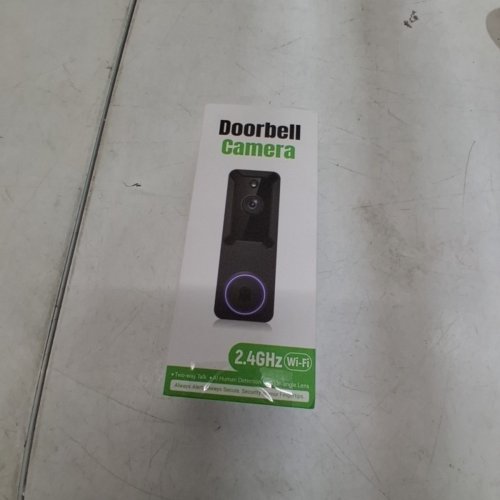 WI-FI DOORBELL CAMERA WITH AI HUMAN DETECTION, 2-WAY AUDIO, NIGHT VISION - 2.4GHZ - BLACK (MODEL: U52) image 7