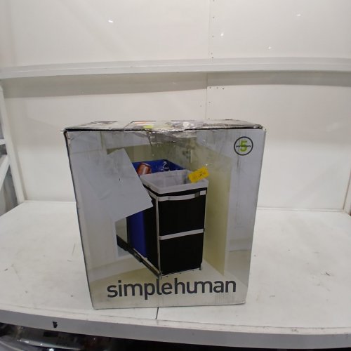 SIMPLEHUMAN 35 LITER / 9.3 GALLON UNDER COUNTER KITCHEN PULL-OUT RECYCLER image 5