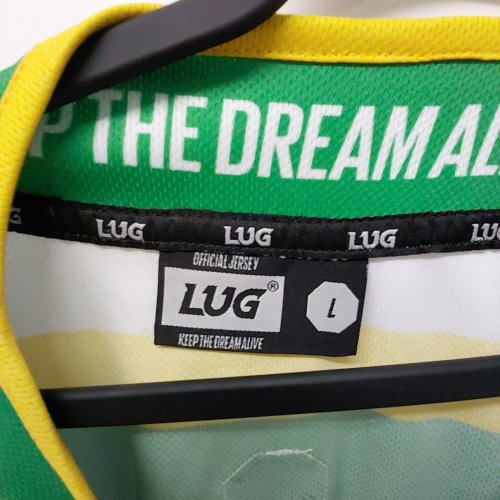 MENS LUG NORTHERN STARS HOCKEY JERSEY AND SOCKS - #17 - LARGE - GREEN image 3