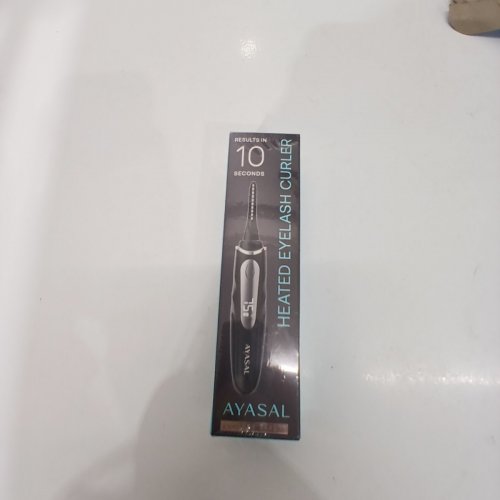 AYASAL RECHARGEABLE HEATED EYELASH CURLER WITH USB-C CABLE - BLACK (MODEL: AHEC-718) image 2