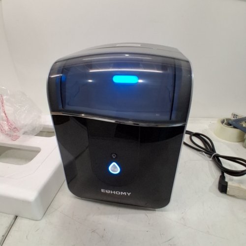 EUHOMY PEARL L1 PRO NUGGET ICE MAKER - MAKES 33LB/DAILY - 1.1L CAP TANK - BLACK (MODEL: IM023-N1BL-CAEH) image 2