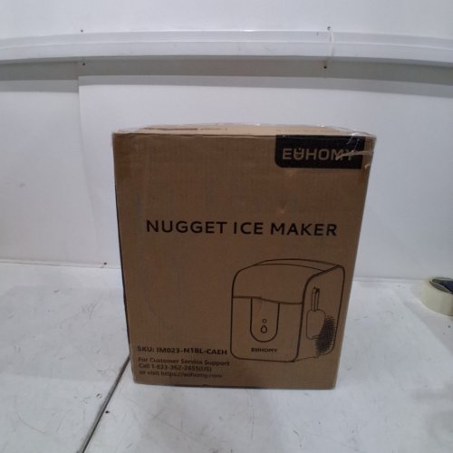 EUHOMY PEARL L1 PRO NUGGET ICE MAKER - MAKES 33LB/DAILY - 1.1L CAP TANK - BLACK (MODEL: IM023-N1BL-CAEH) image 6