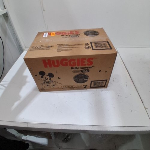88PK HUGGIES LITTLE MOVERS BABY DIAPERS - SIZE 7 image 2