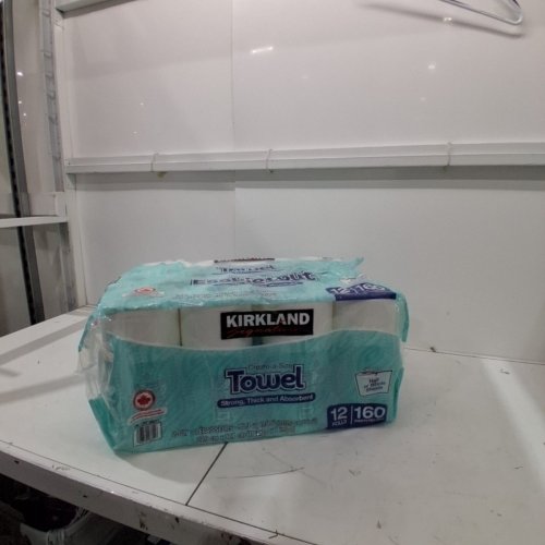 12PK KIRKLAND PAPER TOWEL - 160 SHEETS PER ROLL image 2