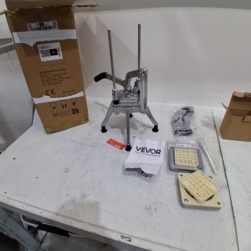 VEVOR COMMERCIAL VEGETABLE / FRUIT CHOPPER - 1/2″ BLADE HEAVY DUTY PROFESSIONAL FOOD DICER image 2
