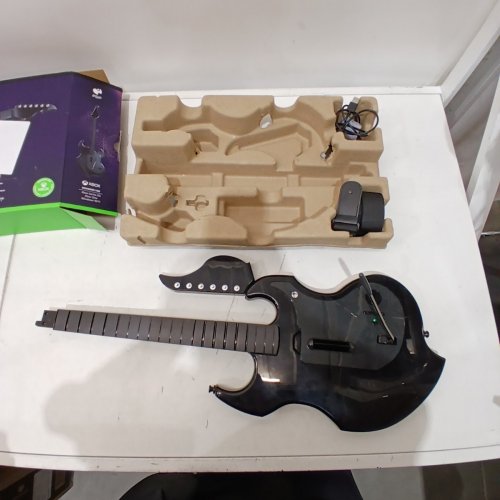 PDP RIFFMASTER WIRELESS GUITAR CONTROLLER FOR XBOX SERIES X|S, XBOX ONE, & WINDOWS 10/11 PC - BLACK (MODEL: 049-034) image 3
