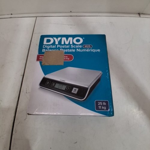 DYMO DIGITAL USB/BATTERY OPERTATED STAINLESS STEEL POSTAL SCALE -25LBS (MODEL:M25) image 4