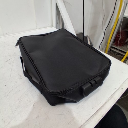 ETHZZLE FIREPROOF FILE/DOCUMENT ORGANIZER BAG - 11" X 14.5" X 3.9" - BLACK (MODEL: 3B1EUQCGJANM) image 3